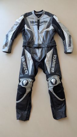 Leder Motorradkombi Vanucci, Grösse 58