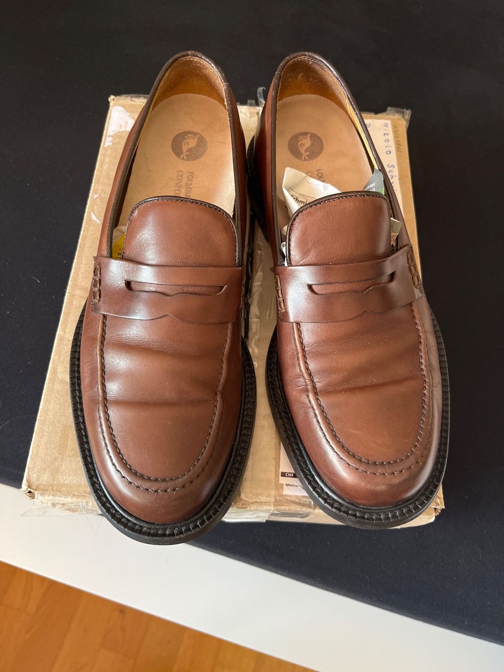 Navyboot Chaussures hommes: Mokassins Gr. 7 / 40 echt Leder – D'occasion à Horgen par aiac0