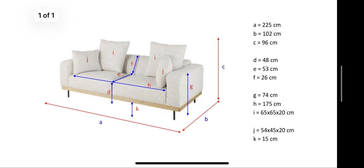 Maisons du monde Divani: 3 seater sofa Maisons du Monde – Usato da Zürich venduto da ban_gz8h 4