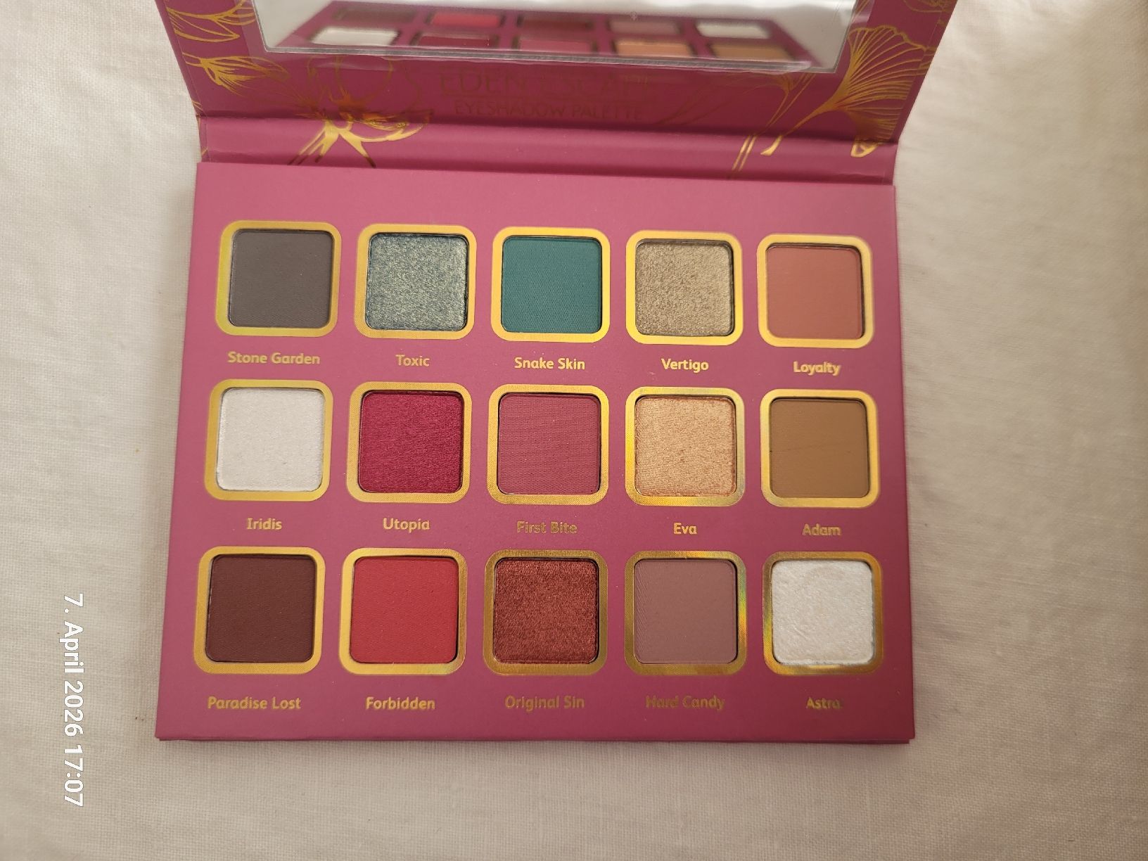 Make-up: Astra Eden Escape Lidschatten Palette – Usato da Bünzen venduto da Milly32 5