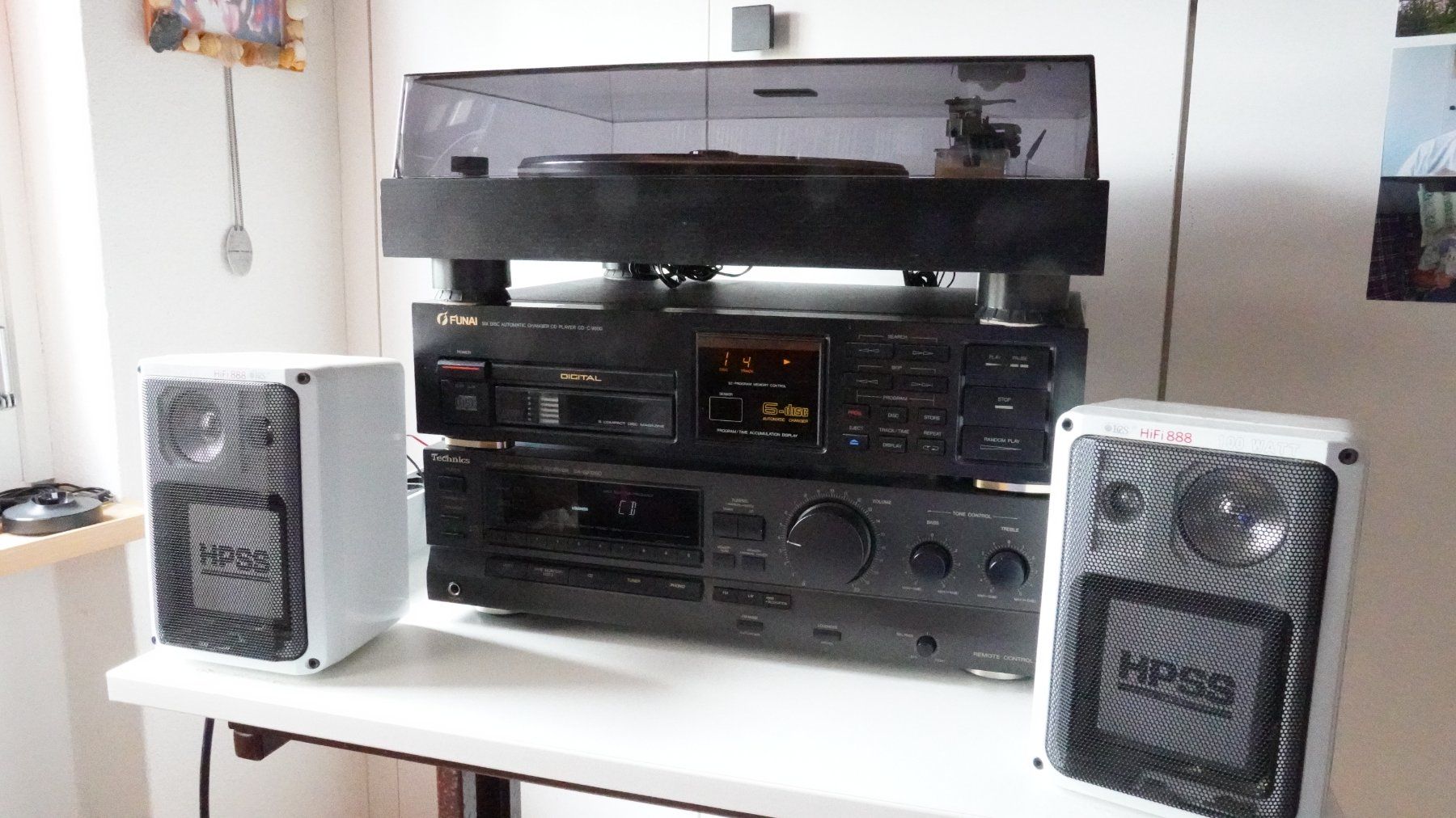 Amplificatori: Technics AV-Stereo-Steuerreceiver und Funai CD Wechsler L.Sp – Usato da Worblaufen venduto da auzuerch01
