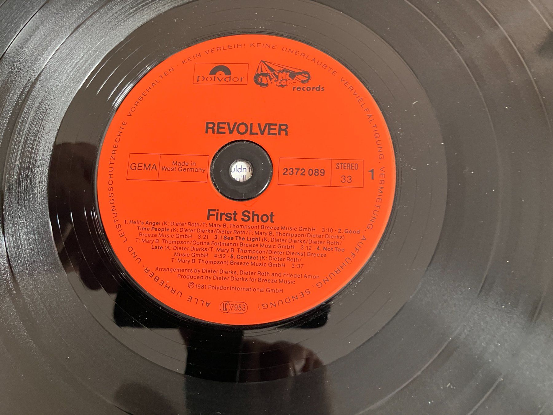 Dischi in vinile: Revolver – Usato da Aarwangen venduto da Jukebox3 7