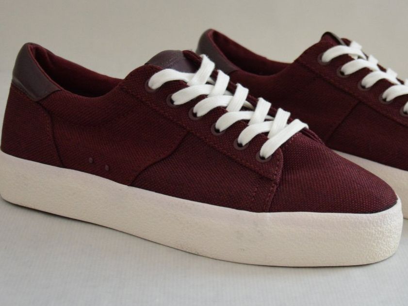 Damenschuhe: Herbstschuh, Sneaker Plateau, Pull&Bear Weinrot Gr. 38 neu! – Neu (gemäss Beschreibung) aus Bern von SecondWave 4