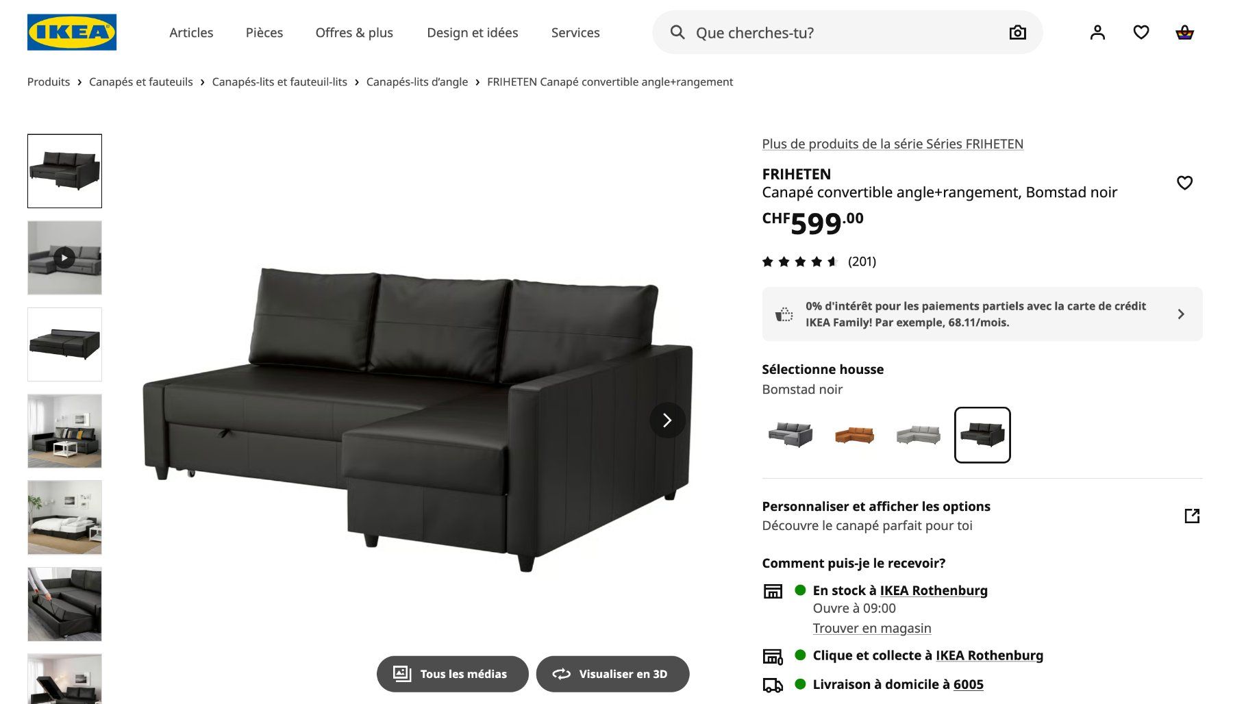 Ikea Sofas: Canapé IKEA – Gebraucht aus Courtion von carro2706 3