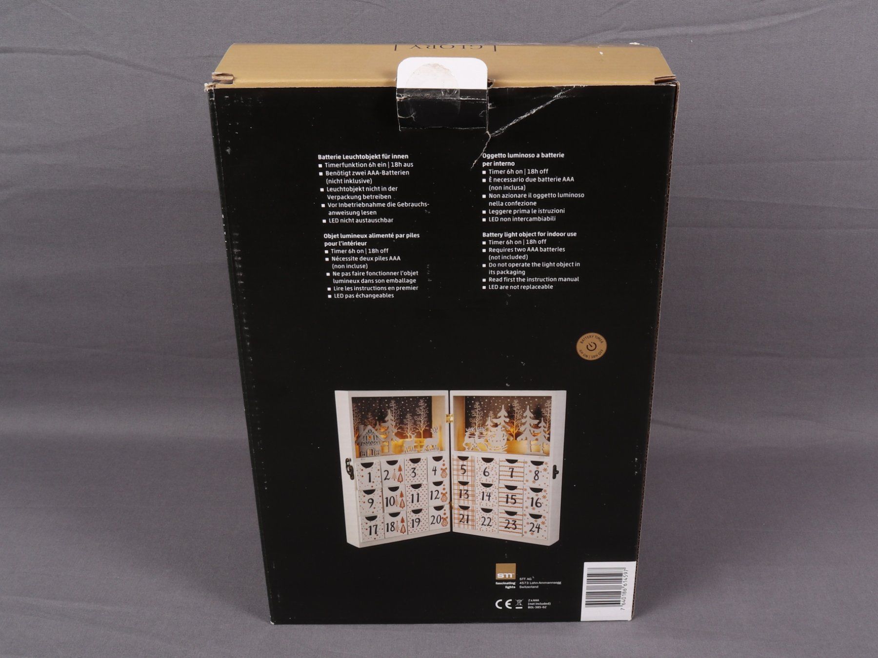 Calendari: GLORY LIGHT Adventskalender Rentier – Nuovo (secondo la descrizione) da Steinen venduto da Restwert_Steinen 9