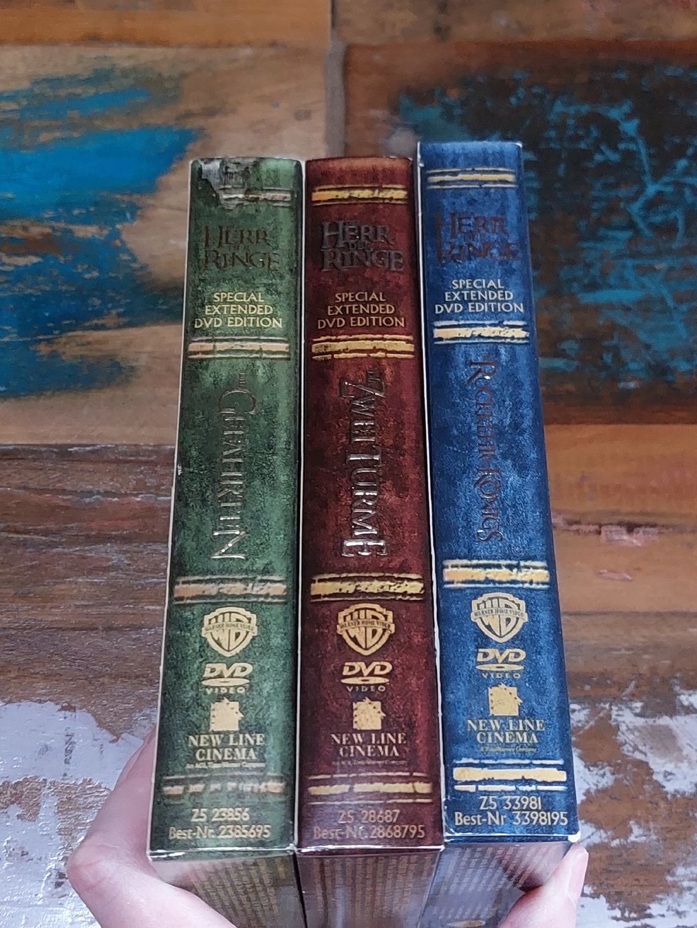 Tutti i DVDs: Herr der Ringe - Trilogie Boxen, DVD Collector's Edition – Usato da Winterthur venduto da Belzarek 1