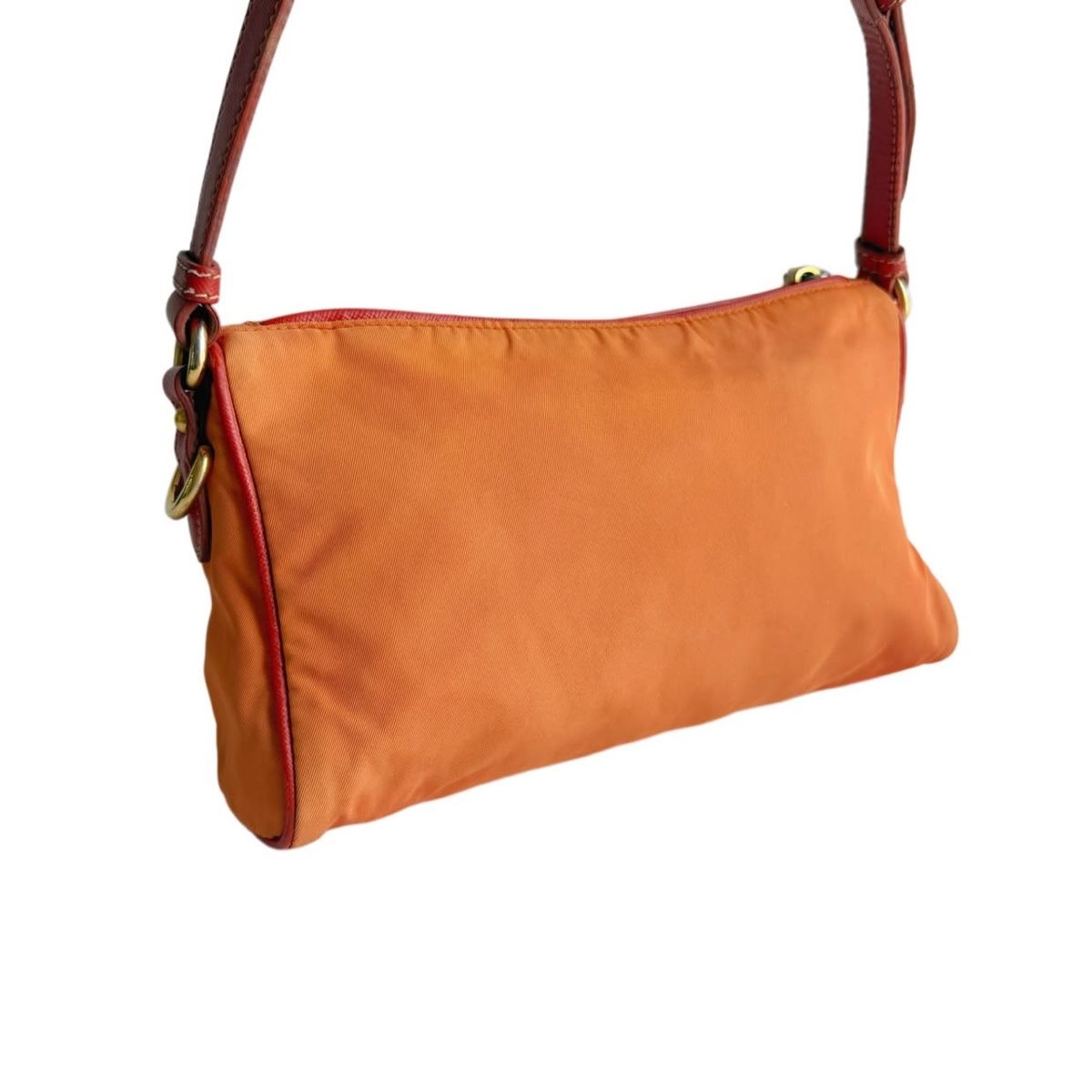 Prada Taschen für Damen: ORIGINAL prada Nylon orange – Gebraucht aus bonstetten von Morellee 1