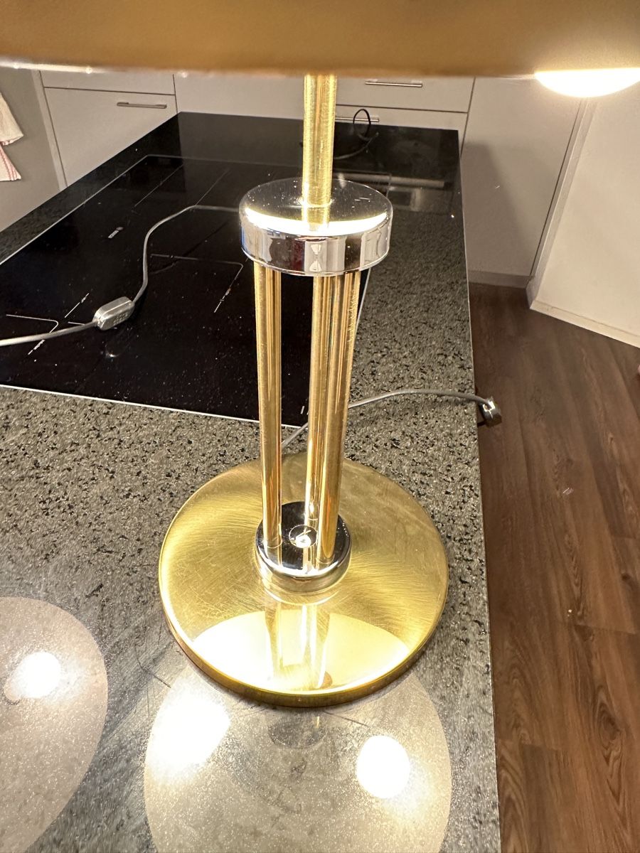 Lampen: Goldene Vintage Tischlampen – Gebraucht aus Aarburg von Schatzaffe 3