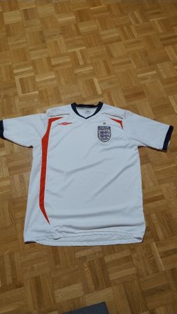 Maillot football Angleterre Umbro XL blanc neuf