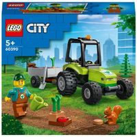 LEGO 60390 City Kleintraktor, Spielzeug-Traktor mit Anhänger