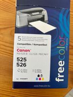 FREECOLOR  TINTENPATRONEN  CANON -  525 526