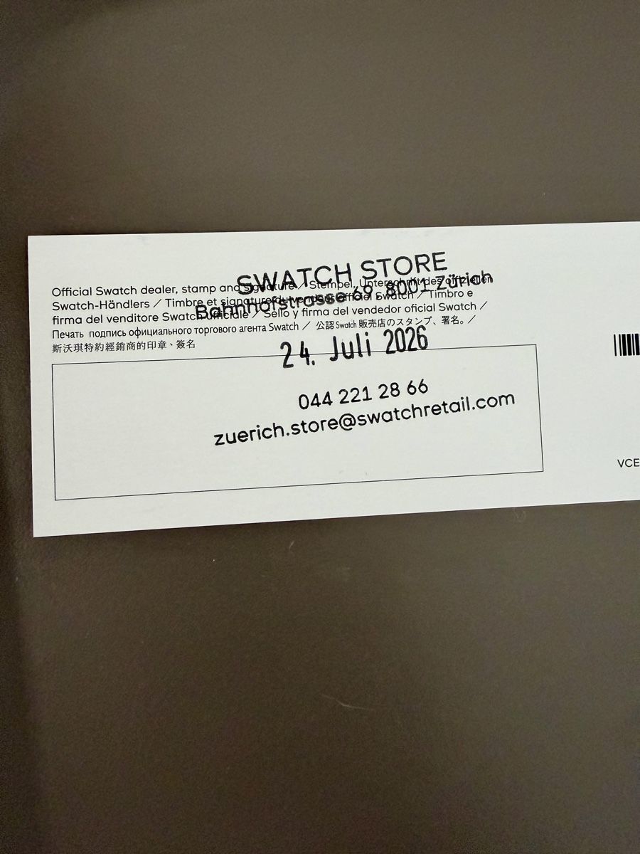 Swatch Orologi: AUDEMARS PIGUET X SWATCH ROYAL POP – Nuovo e nell'imballaggio originale da Herrliberg venduto da jan_lp69 2