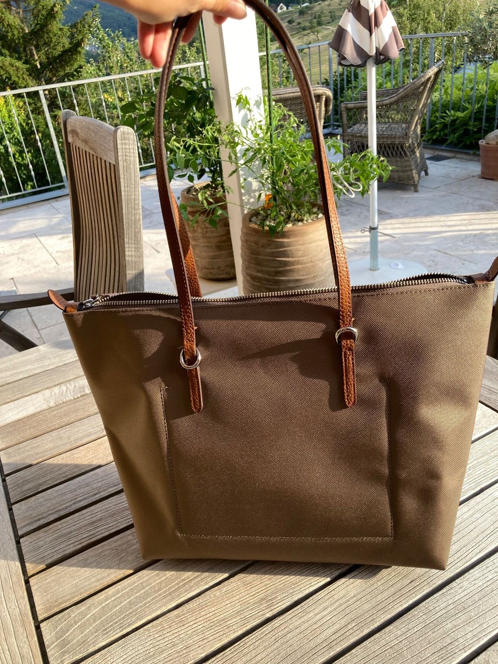 Ralph Lauren Borse da donna: Laurent Ralph Laurent Tasche Braun – Usato da Niederdorf venduto da Anderlemon 2