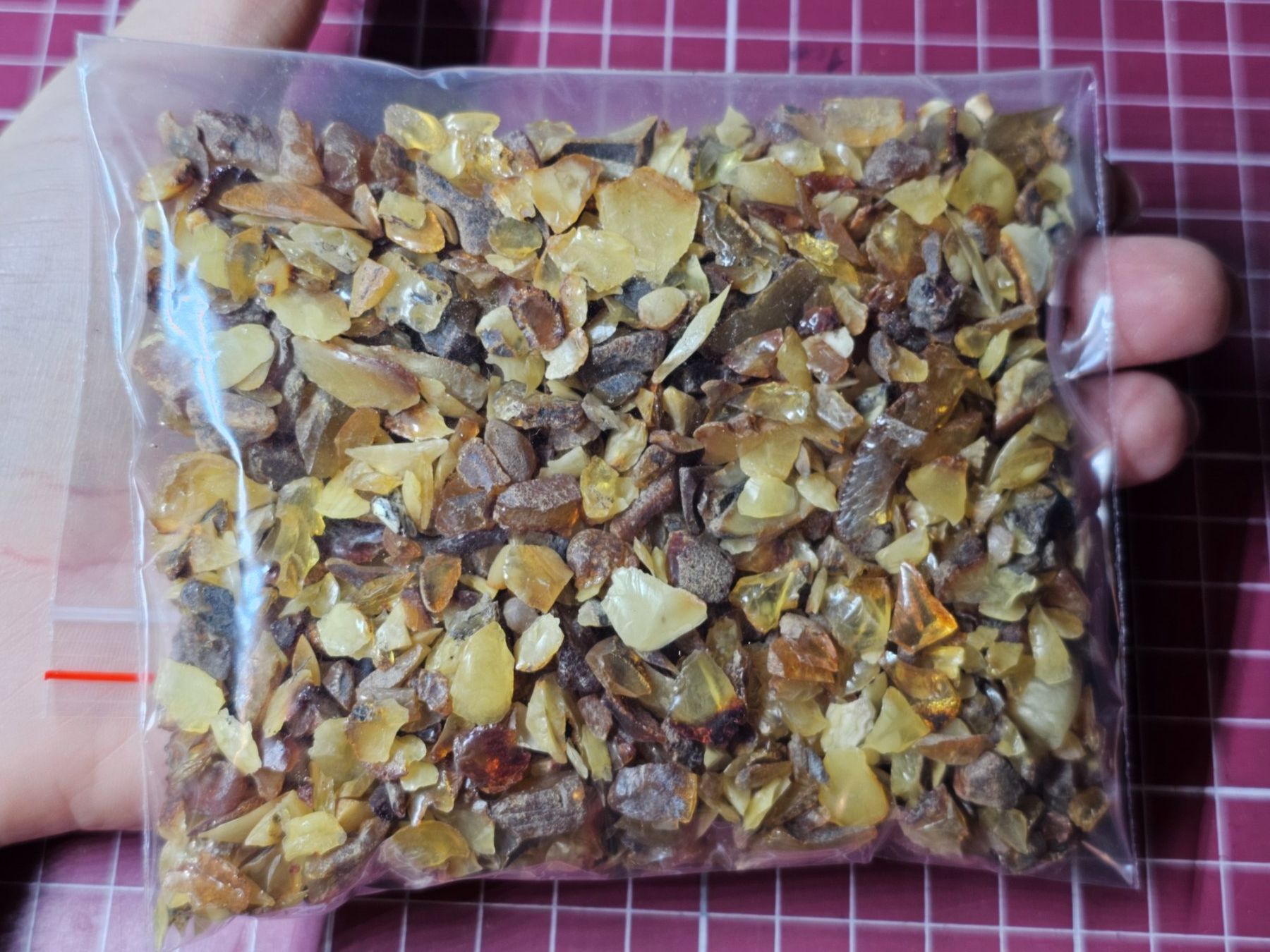 Minerali & Pietre curative: 100gr Rohbernstein hell lot baltisch Bernstein butterscotch – Nuovo (secondo la descrizione) da Riedt b. Erlen venduto da Gottestraene