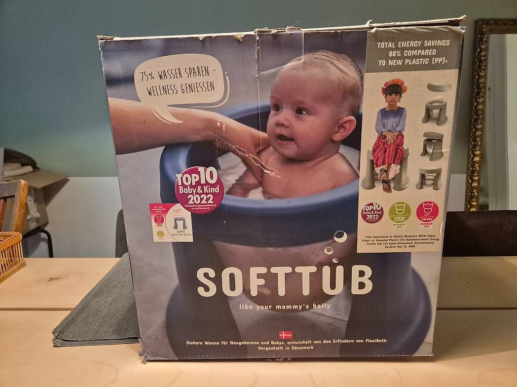 Vasche da bagno: Softtub Baby Badeeimer – Nuovo e nell'imballaggio originale da Luzern venduto da bubi17 1