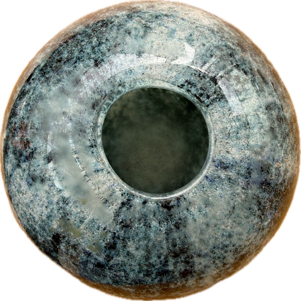 Vasen & Gefässe: Vase boule en cristal   – Gebraucht aus Cheyres von Gr33 1