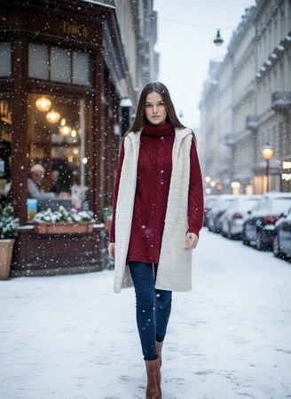 Winterkleid 2 Teiler