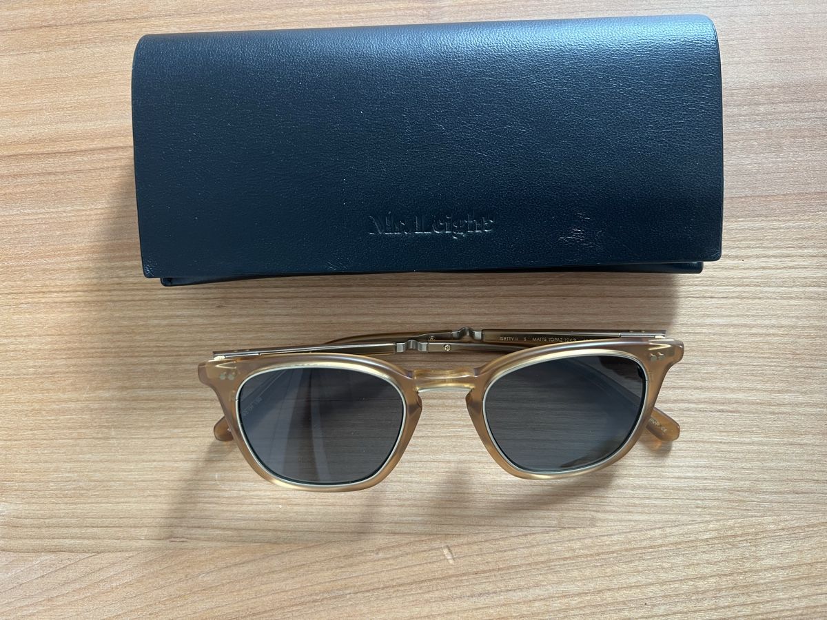 Garrett Occhiali & Lenti: Garrett Leight Sunglasses Unisex – Usato da Zollikon venduto da cat_p589 2