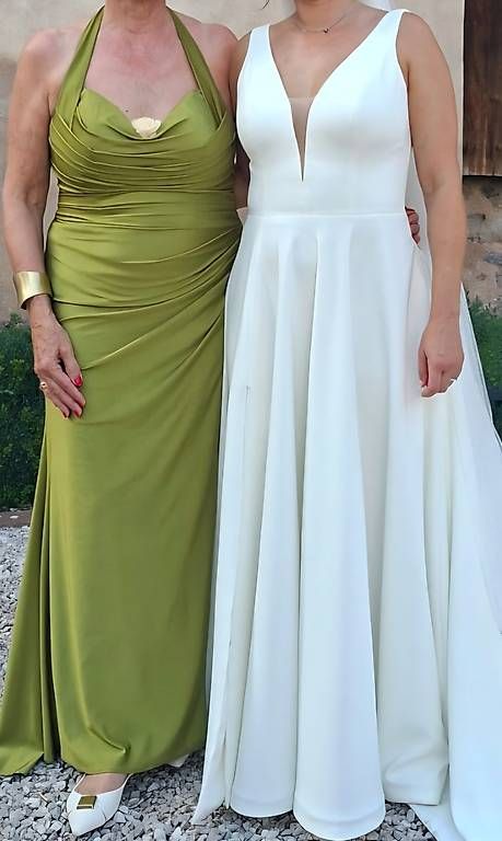 Kleider: Abend-oder Hochzeitskleid – Gebraucht aus Oberengstringen von Goldstueck58 4
