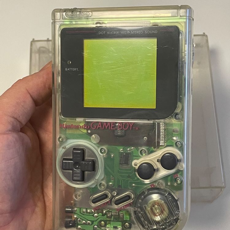 Gameboy Classic Transparent + Box original (Gebraucht) in Mollis für ...