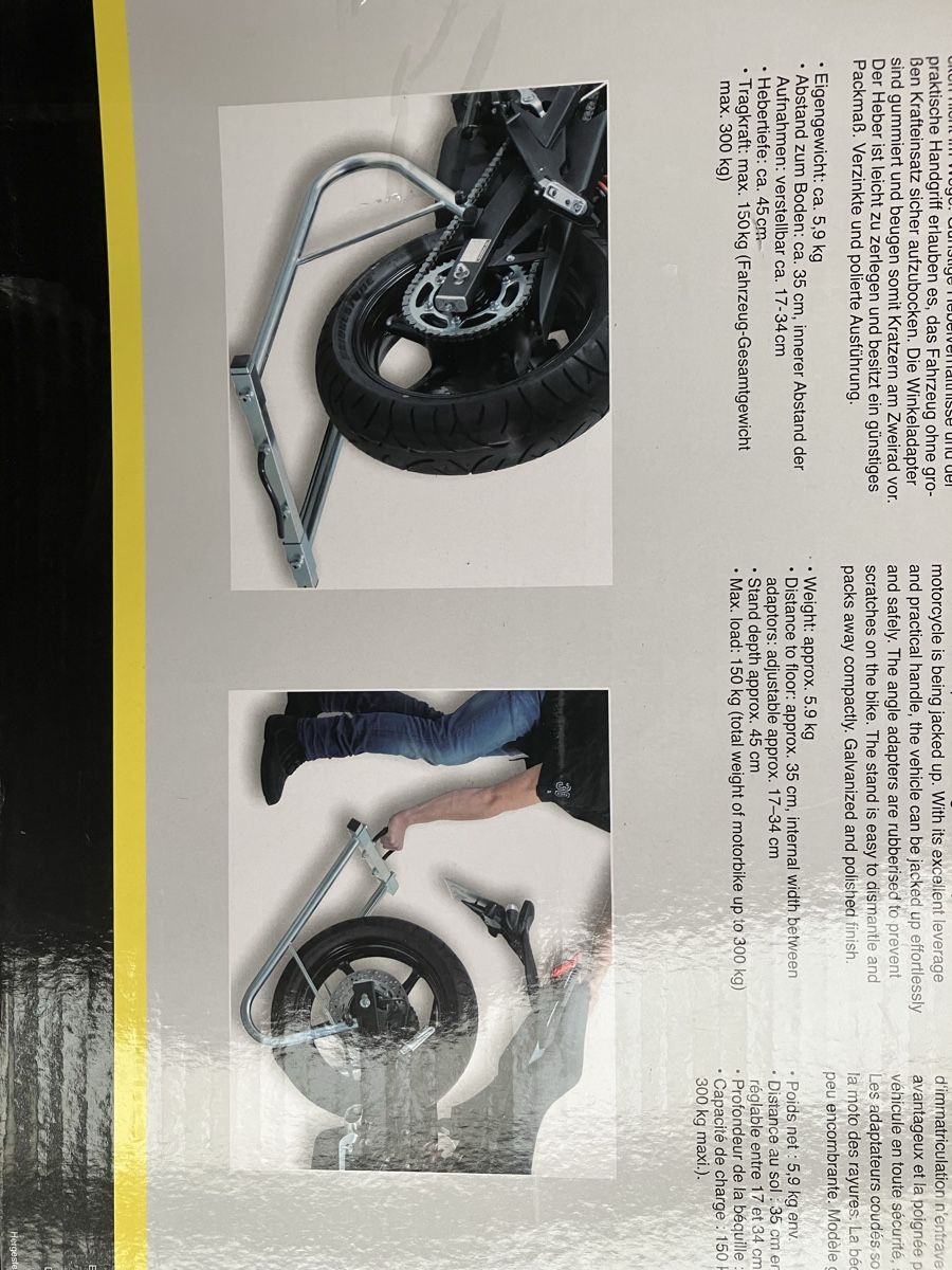 Stander: Motorradheber – Nuovo (secondo la descrizione) da Tägerig venduto da sei_fls2 3