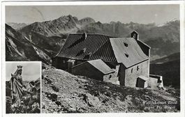 AK Wallfahrtsort Ziteil gegen Piz Mitgel, gelaufen 1937