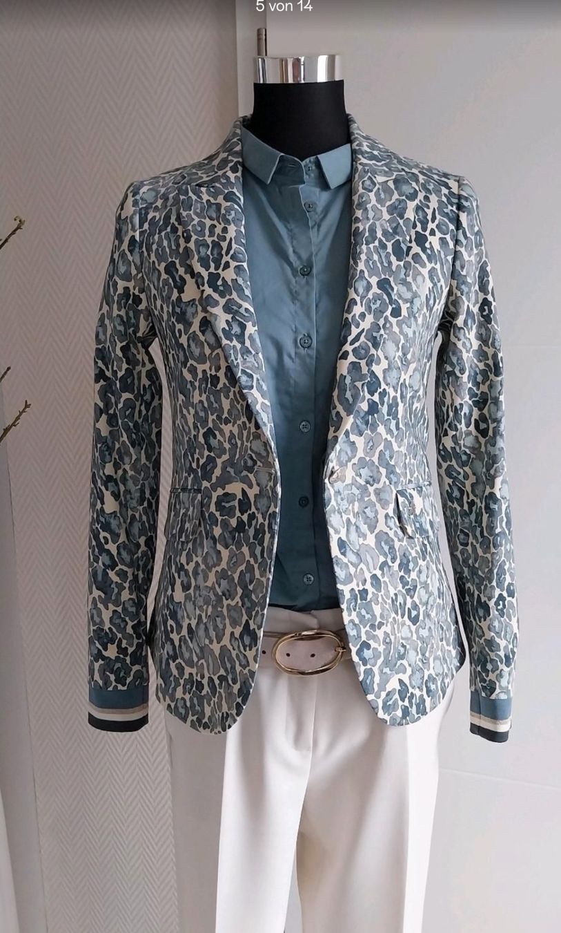 Mos mosh Giacche: Blauer Leo Mos Mosh Blazer in Grösse 38 – Nuovo (secondo la descrizione) da Kreuzlingen venduto da shopaholicatheart_3 6