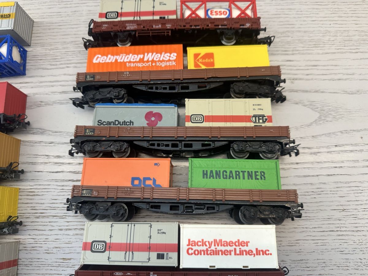Märklin Modellini di ferrovie: Märklin Containerzug – Usato da Lupsingen venduto da New-Haven 3