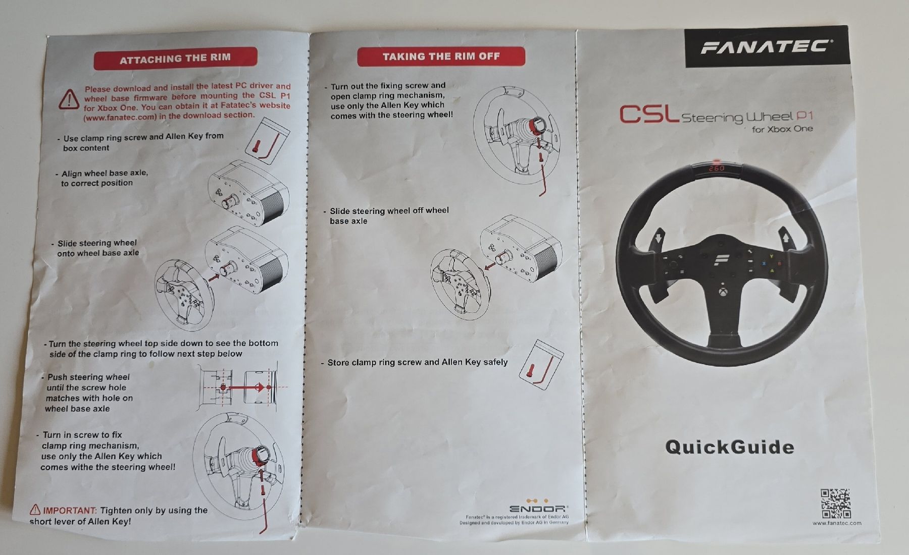 Fanatec Controller: Fanatec CSL Steering Wheel P1 mit OVP – Usato da Büriswilen venduto da e_v_o_l_u_t_i_o_n 3