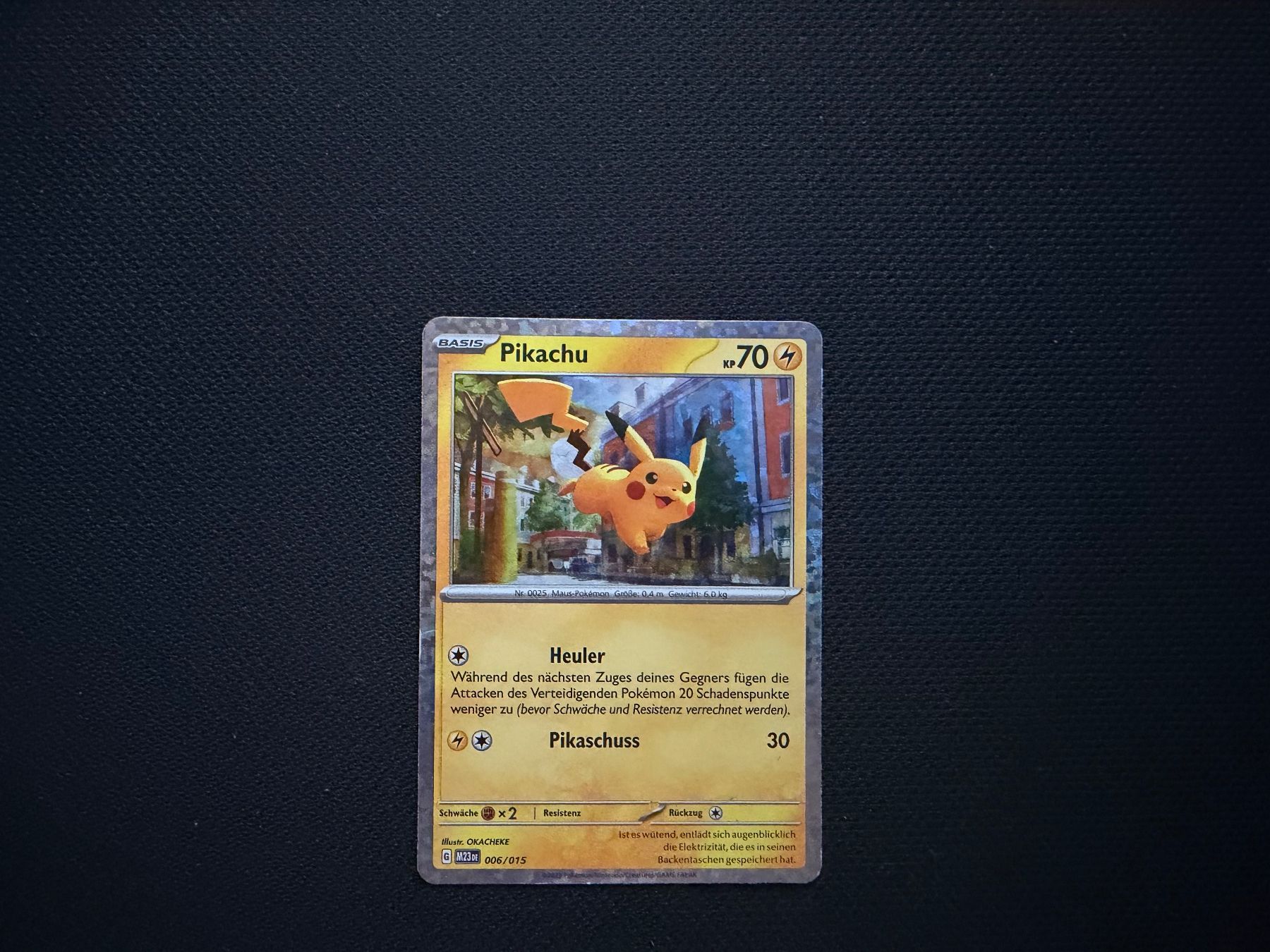 Pokémon Sammelbilder & Trading cards: Pikachu 006/015 McDonalds – Gebraucht aus Zürich von mountainwizard00