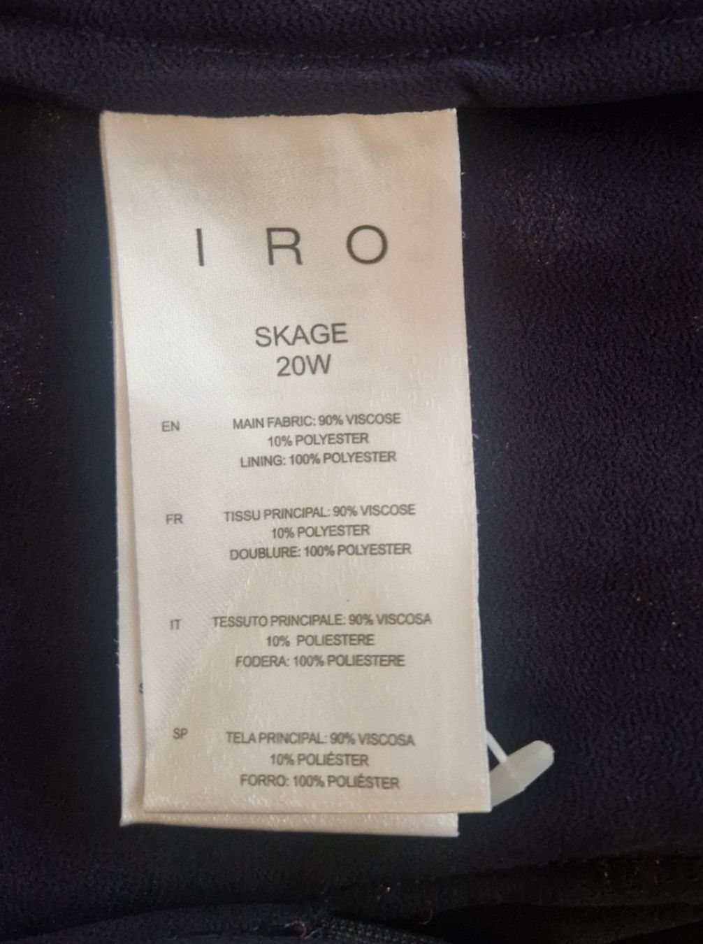 Iro Kleider: Robe IRO Skage T.36 - Comme neuve – Neu (gemäss Beschreibung) aus Pully von Patriciaeve 6