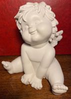 Engelfigur H:13cm. B:12.5x9 cm -Neu