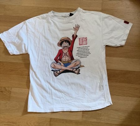 T-shirt blanc Luffy One Piece