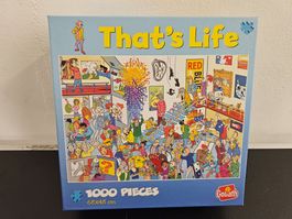 Neu - Goliath - Puzzle Thats Life - 1000 - Kunst Galerie