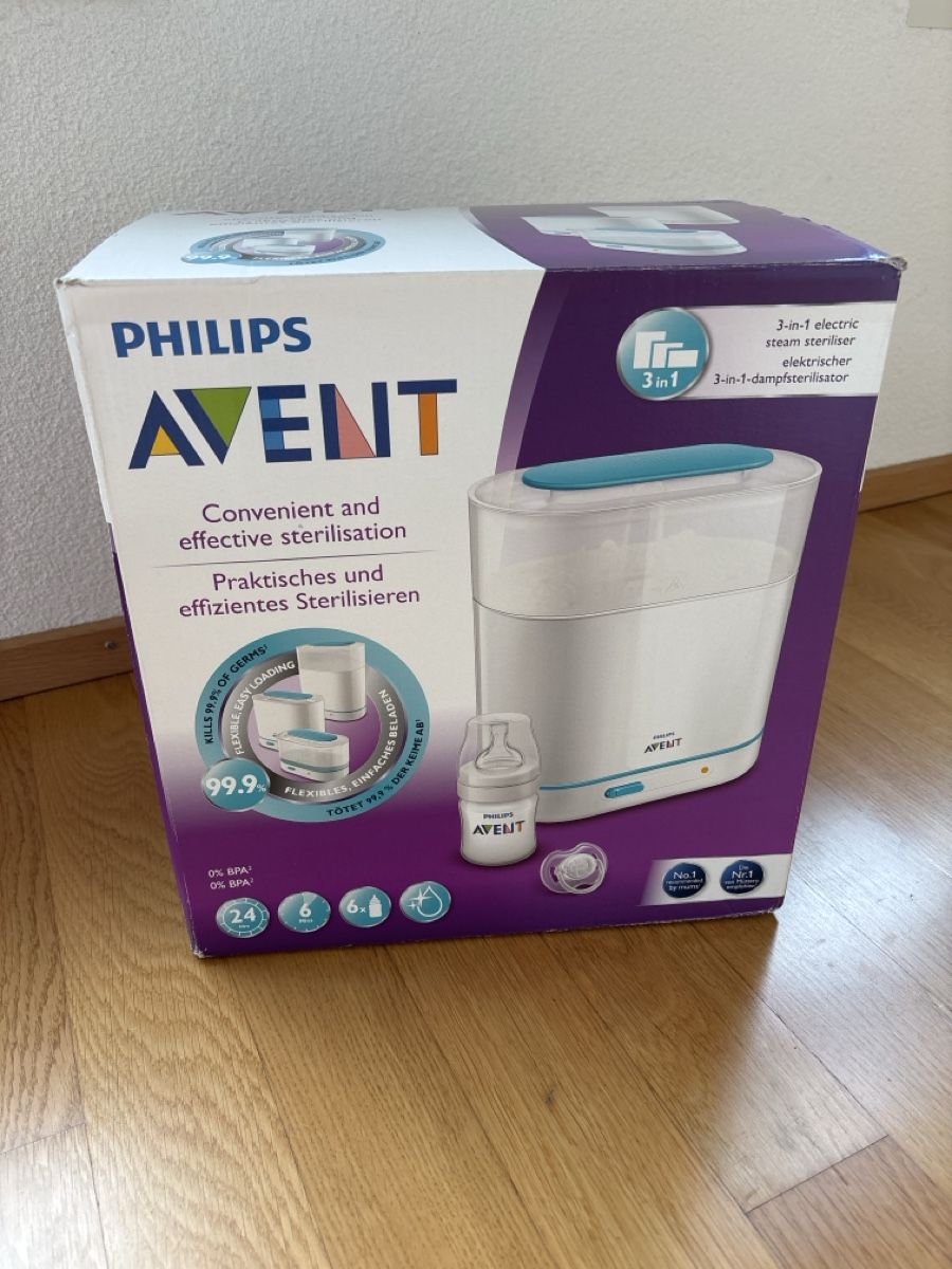 Philips Pasti del neonato: Philips Avent 3-in-1 Dampfsterilisator  – Usato da Bad Ragaz venduto da jamba09