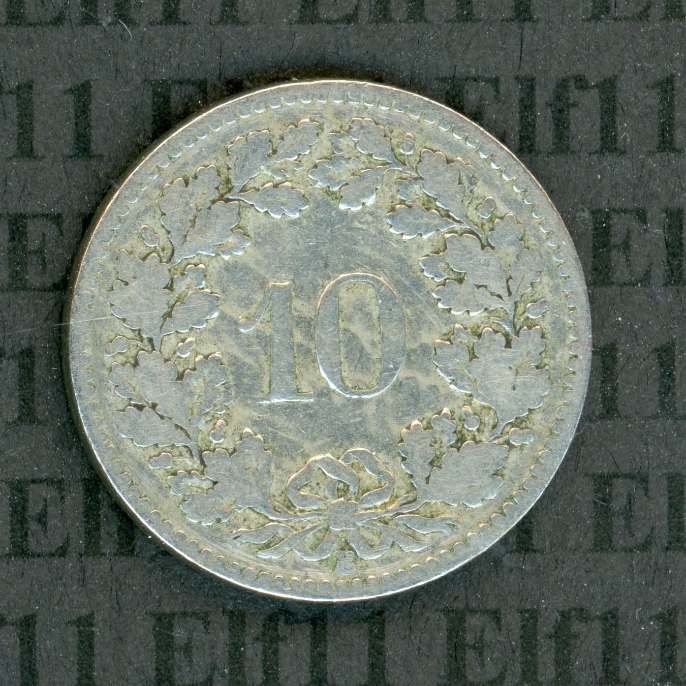 Tutti le monete: CHF___0.10 1894 s 10 Rappen – Usato da Widnau venduto da Elf11 1