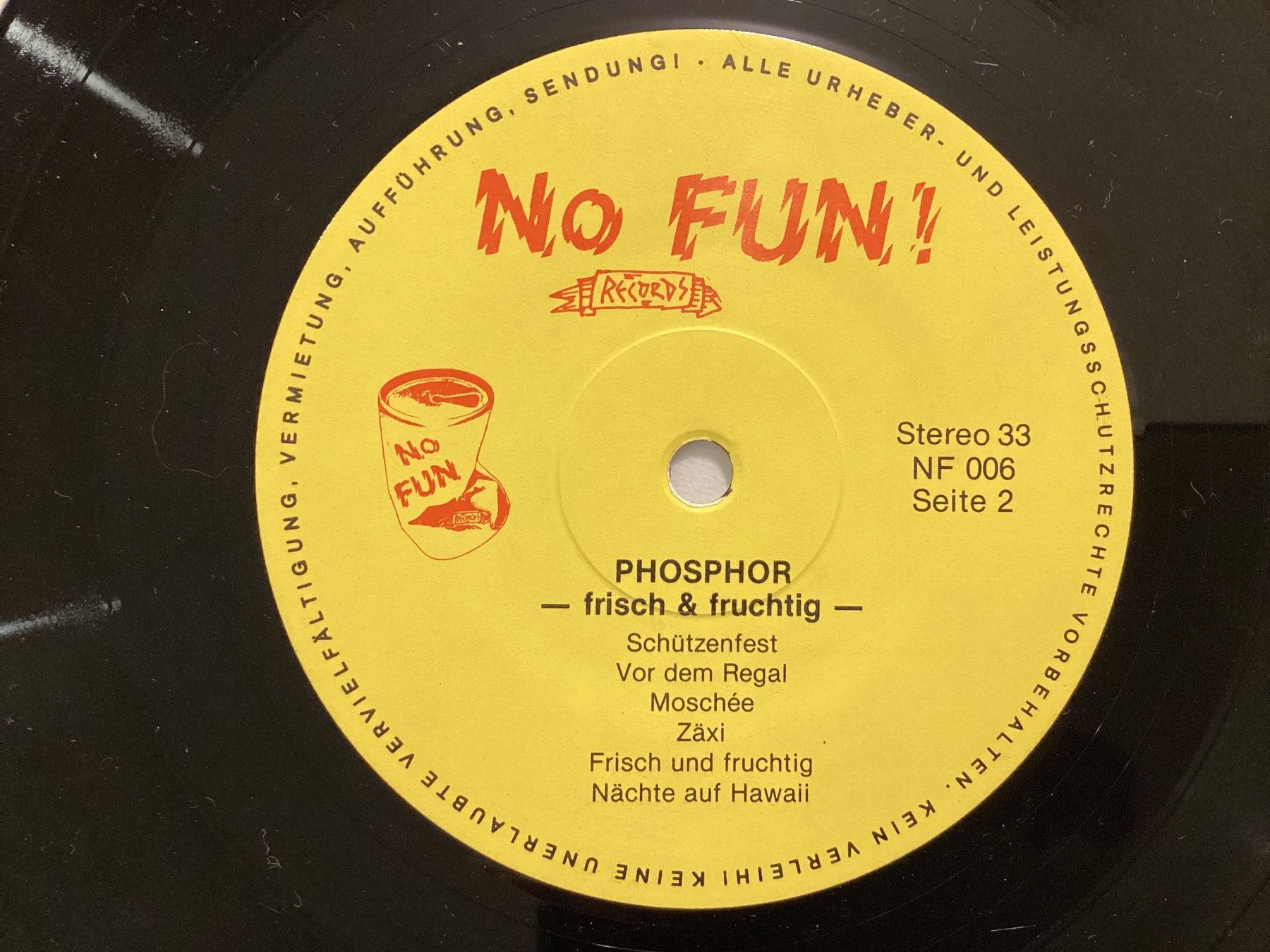 Dischi in vinile: Phosphor LP - Frisch Und Fruchtig – Usato da Gutenswil venduto da Hamzian 1