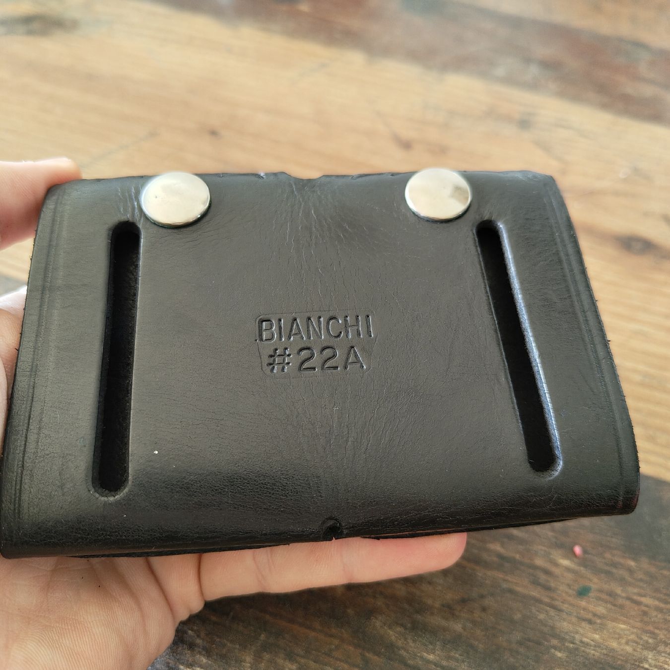 Tiro a segno: Bianchi Leder Magazin Holster – Usato da Weinfelden venduto da RobsFortune 1