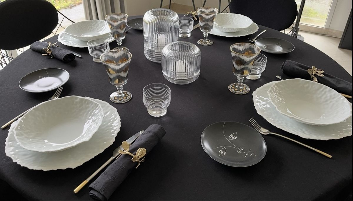 Bernardaud Set di piatti: Service l’Atelier B de Bernardaud – Nuovo (secondo la descrizione) da Genève venduto da jos_fm7m 8