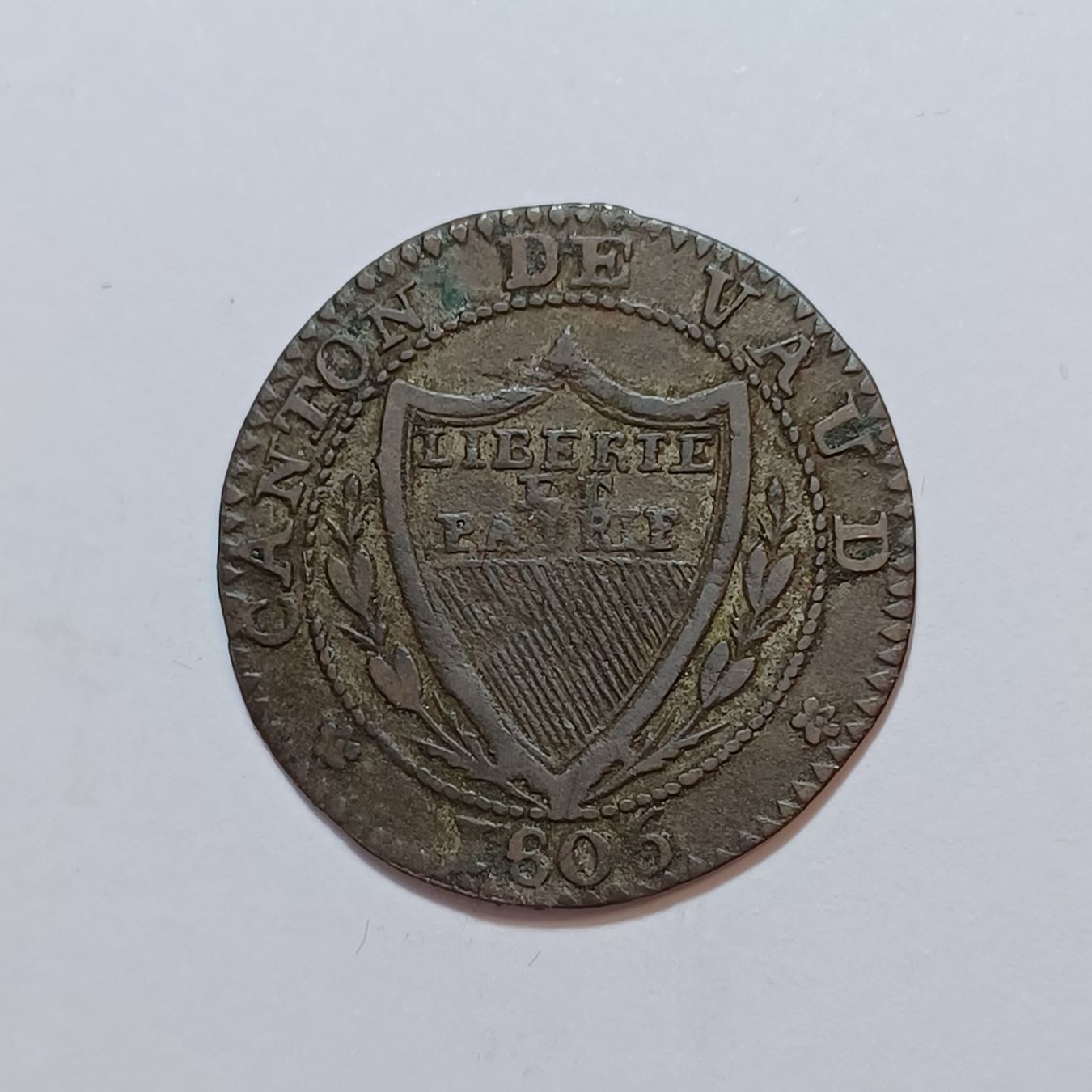 Tutti le monete: 1/2 Batzen 1806 Waadt – Usato da Pfäffikon ZH venduto da Welt_Muenzen
