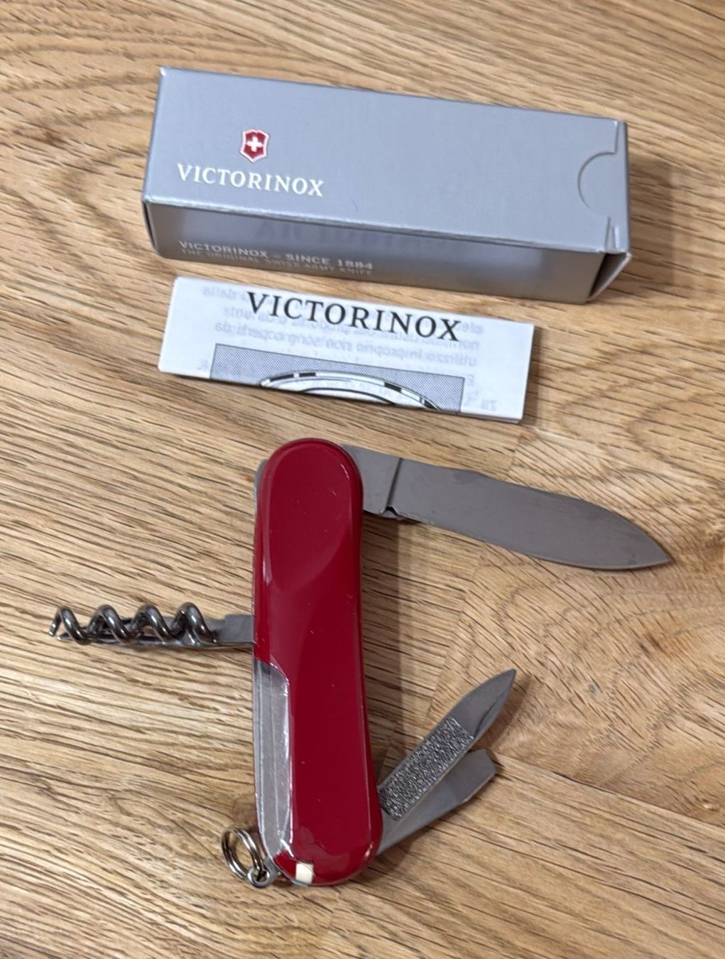 Victorinox Coltelli tascabile: VICTORINOX SACKMESSER EVOLUTION 10 RED – Nuovo e nell'imballaggio originale da Zürich venduto da Frei-Occasionen 4
