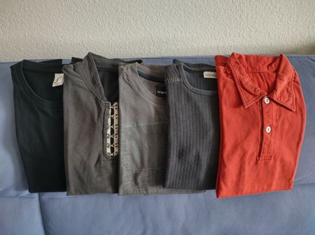 T-Shirts Herren, Grösse S / 5 Stk.