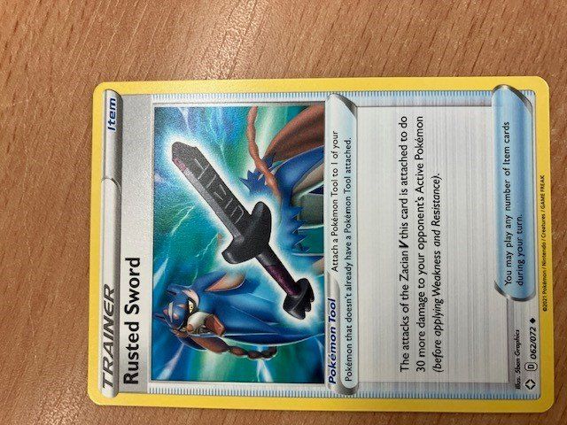 Pokemon Trainer Rusted Sword 062/072 (Gebraucht) in Ruggell für CHF 0.2 ...