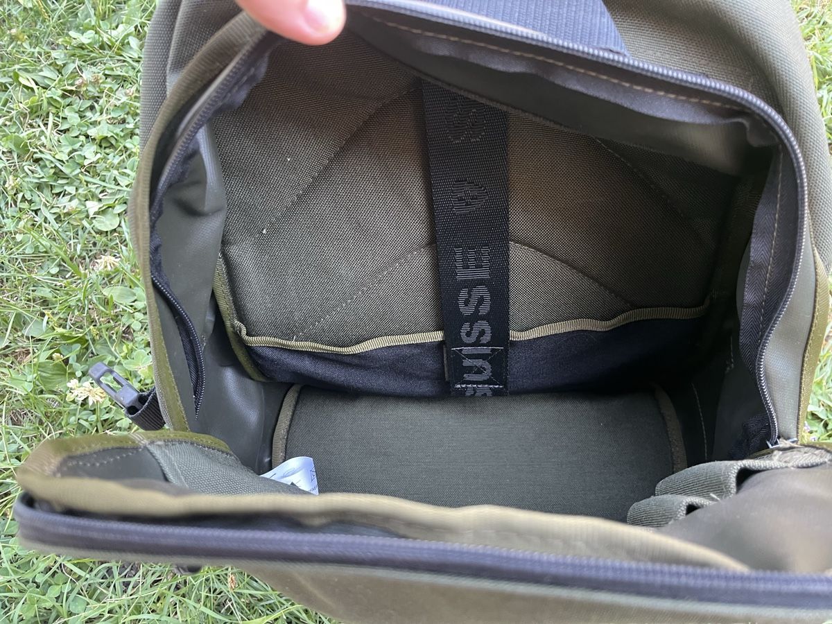 Schweizer Armee Zaini: Sac dos armée suisse vert toile utilisé – Usato da Genève venduto da Beyond-Time-Geneve 4