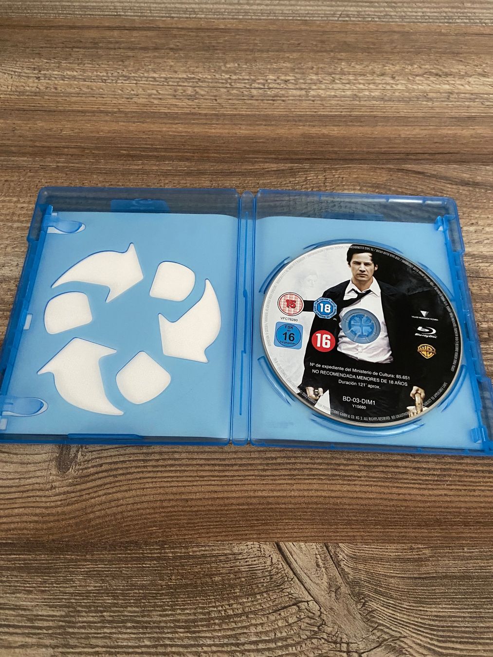 Tutti i DVDs: CONSTANTINE mit Keanu Reeves Blu-ray Top Zustand! – Usato da Hasle LU venduto da P89erni01 2