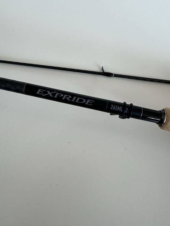 Canne Shimano Expride 265UL - Leurre Ultraléger 2-10g, Pêche Fine, Occasion