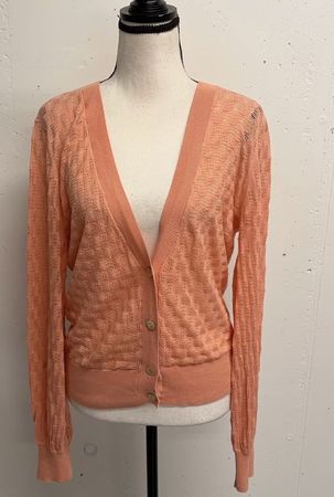 King Louie Ajour Strick Cardigan Gr. L/M Vintage