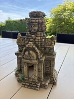 Kleiner Tempel für Aquarium