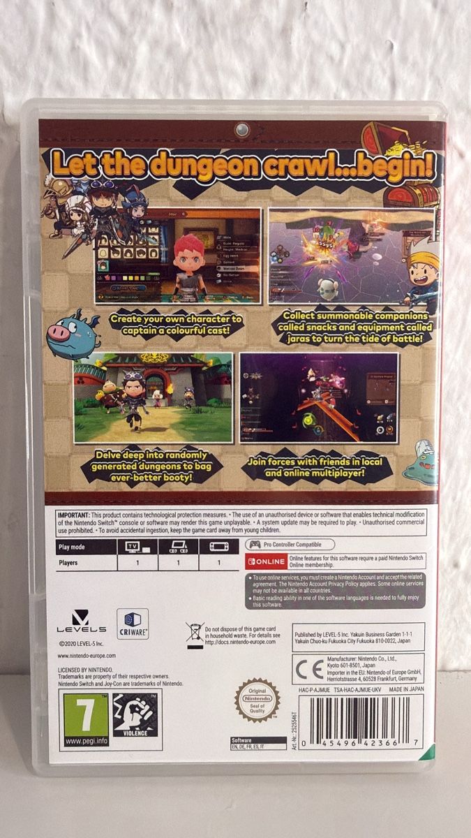 Nintendo Spiele: Snack World: The Dungeon Crawl Gold, Nintendo Switch – Gebraucht aus Ehrendingen von bubulence 1