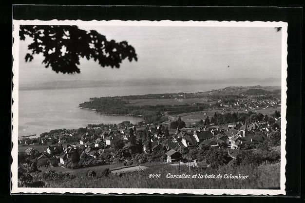 Ansichtskarten: AK Corcelles, la baie de Colombier – Gebraucht aus Berlin von bartko-reher